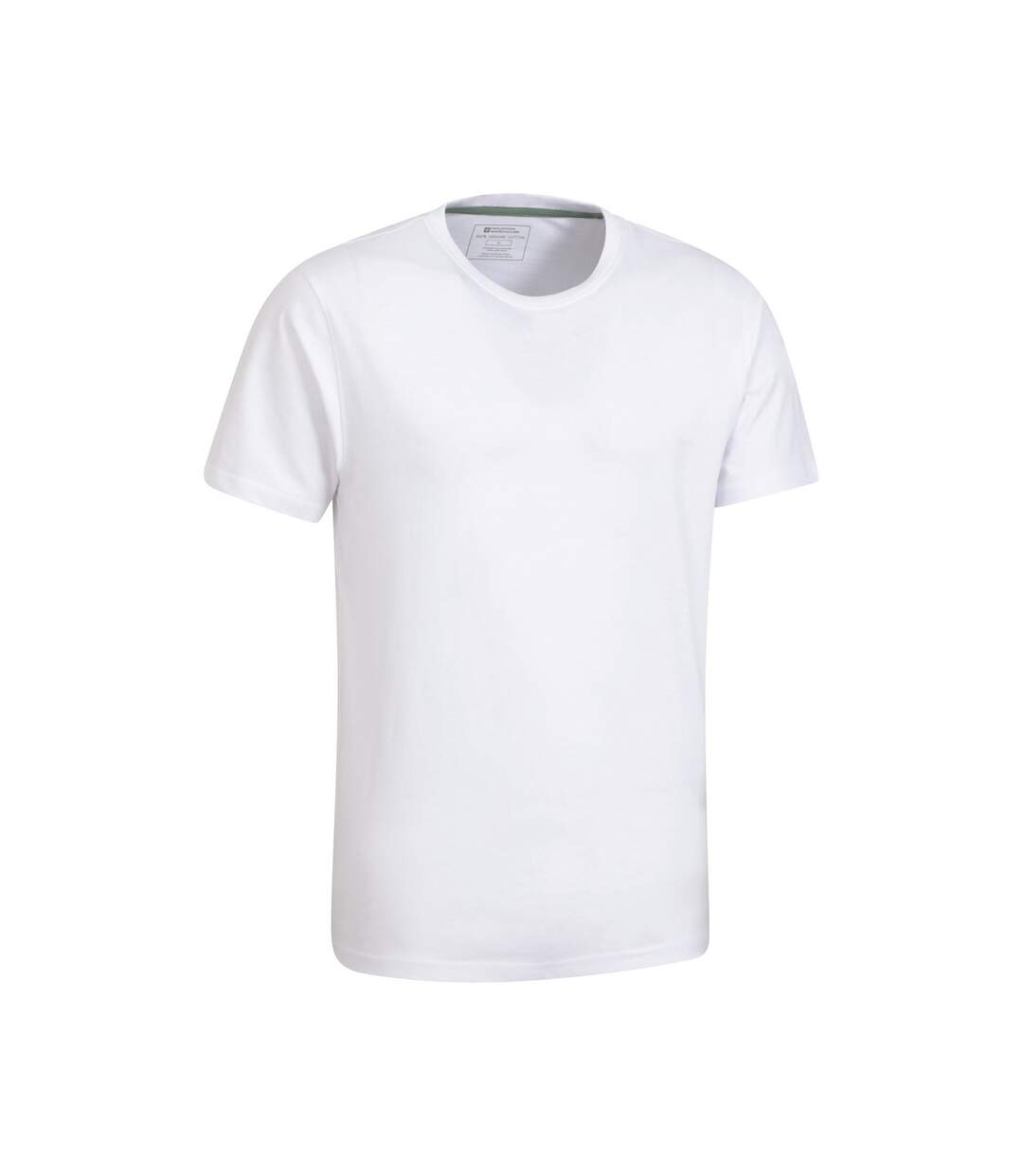 T-shirt flint homme blanc Mountain Warehouse-2