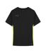Mens Finesse Training T-shirt Black Sun Puma-1