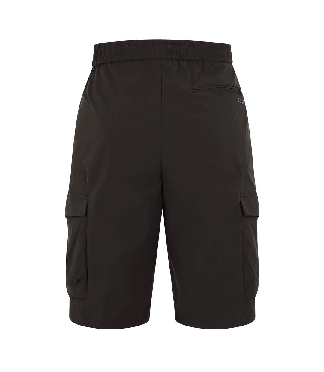 Short À Poches Motif/style Uni Homme Noir Boss-3