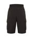 Short À Poches Motif/style Uni Homme Noir Boss-3