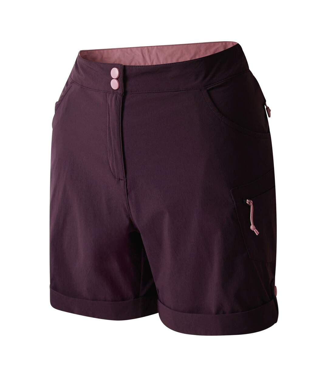 Womens/ladies melodic iii shorts deep plum Dare 2B-3