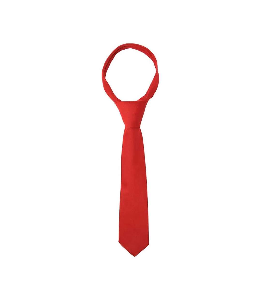 Childrens/kids Checked Show Tie One Size Red Supreme Products-1