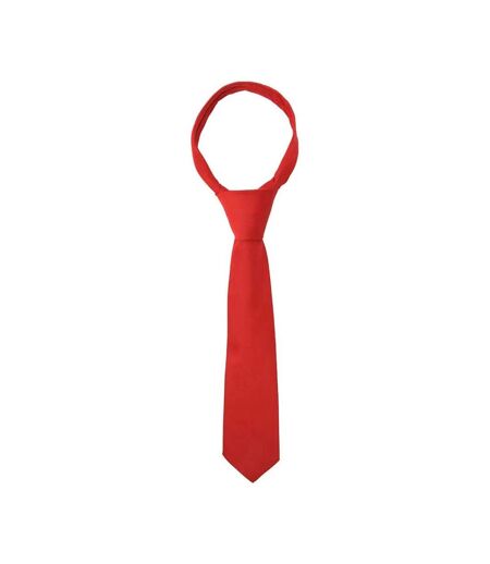 Childrens/kids Checked Show Tie One Size Red Supreme Products