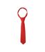 Childrens/kids Checked Show Tie One Size Red Supreme Products-1