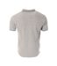 Polo gris homme redskins r231040-2