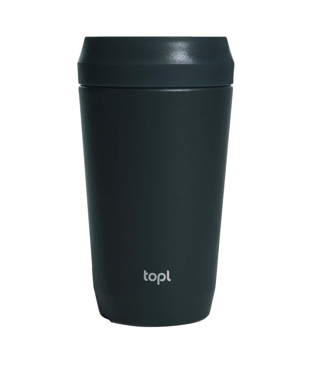Patented 360° lid recycled stainless steel 354ml tumbler one size grey Topl-1