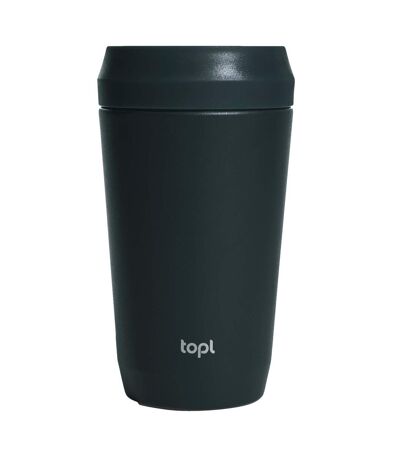 Patented 360° lid recycled stainless steel 354ml tumbler one size grey Topl