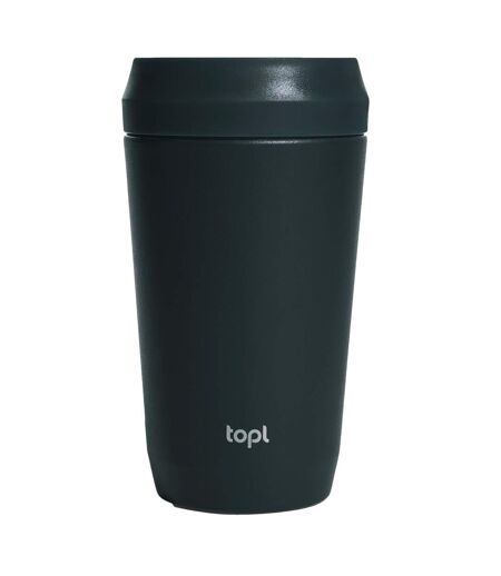 Patented 360° lid recycled stainless steel 354ml tumbler one size grey Topl