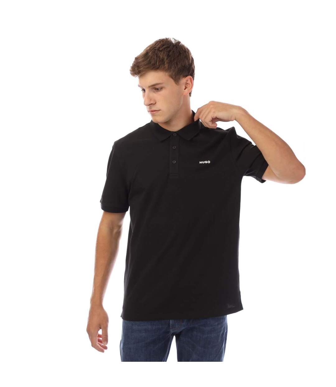 Polo Donos222 Homme Noir Hugo-1