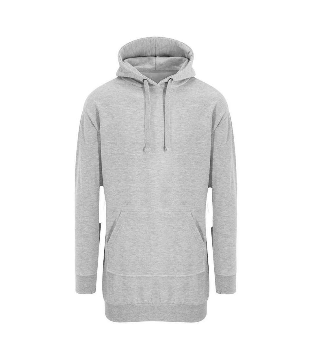 Robe À Capuche Just Hoods Femme Gris Chiné Awdis-1