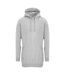 Robe À Capuche Just Hoods Femme Gris Chiné Awdis-1