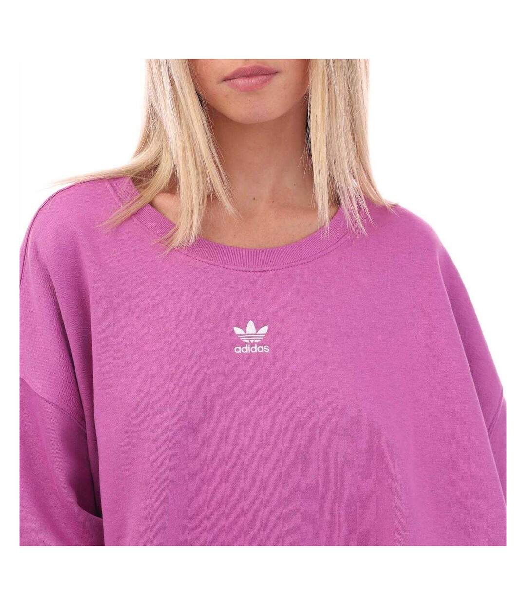 Sweat Essentials Femme Lilas Adidas-4