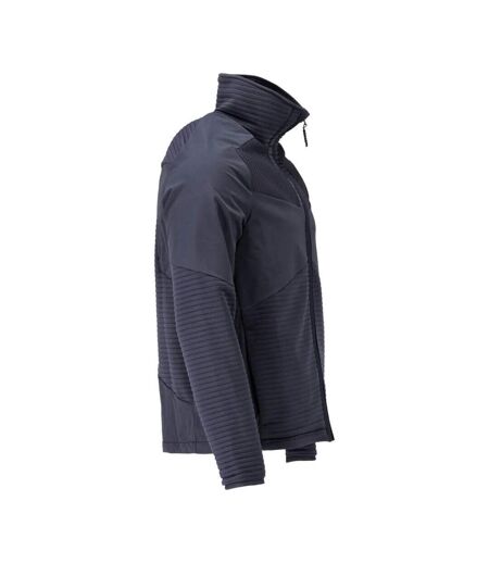 Mens Customised Fleece Jacket Dark Navy Mascot