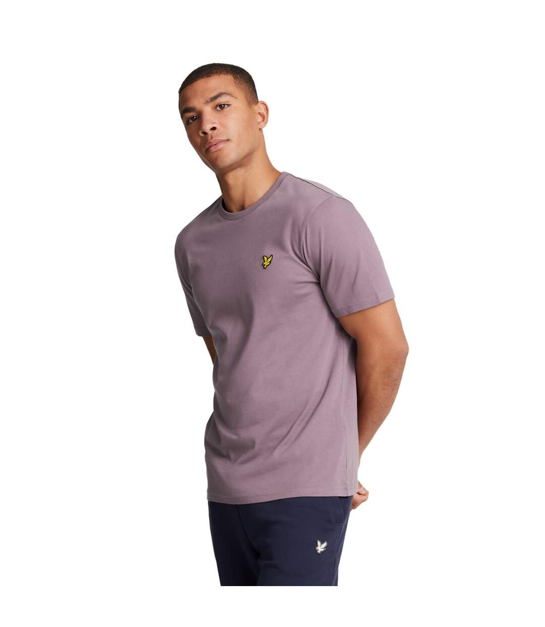 T-shirt uni pour hommes Lyle & Scott-1