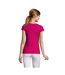 T-shirt Moon Femme Fuchsia SOLS-3