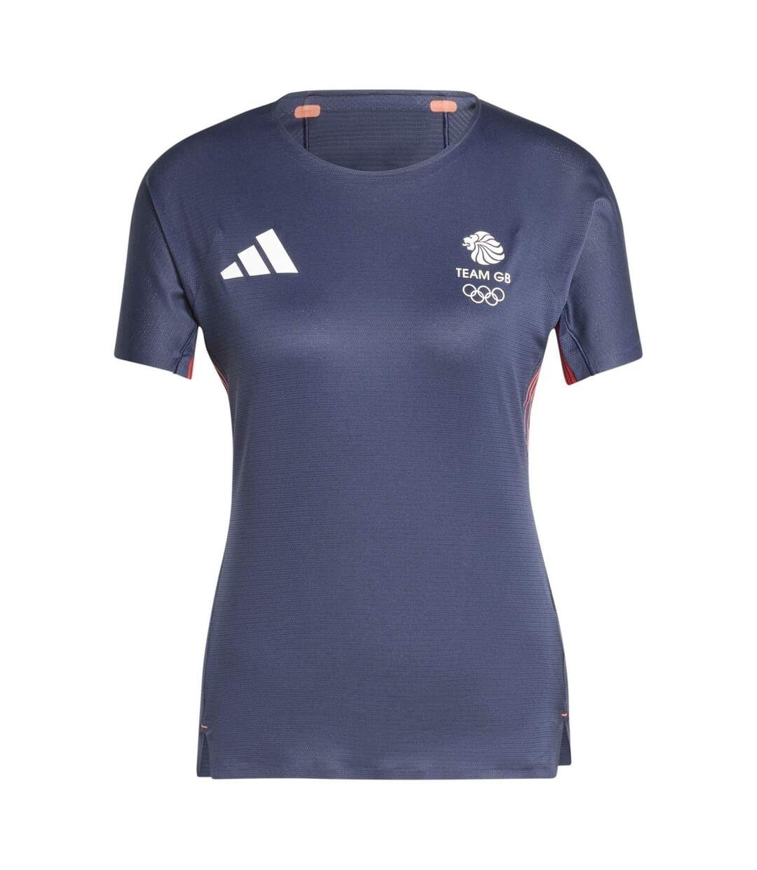T-shirt Motif/style Team Gb Adizero Femme Bleu Encre Adidas-1