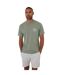 Mens Rune Regular T-shirt Sage Threadbare-2