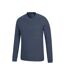 T-shirt Manches Longues Selby Homme Bleu Marine Mountain Warehouse-3
