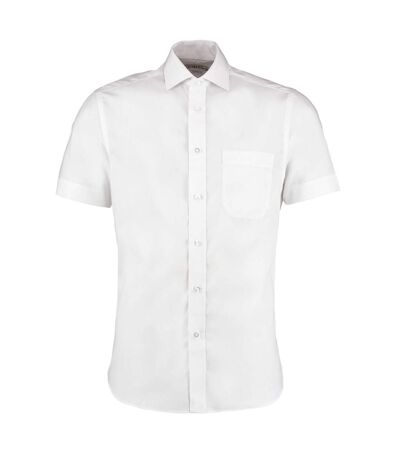 Kustom Kit Mens Premium Corporate Short-Sleeved Shirt (White) - UTPC6312
