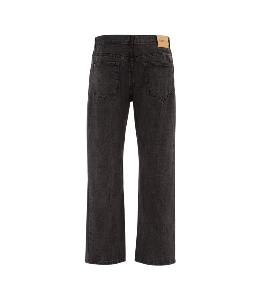 Mens Denim Jeans Charcoal Firetrap-2