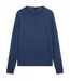 Mens Linen Blend Crew Neck Jumper Mid Navy Ted Baker-2