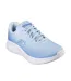 Baskets Motif/style Ombré Femme Bleu Clair Skechers-1
