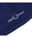 Bonnet Motif Graphique Adulte Bleu Marine Français Fred Perry-3