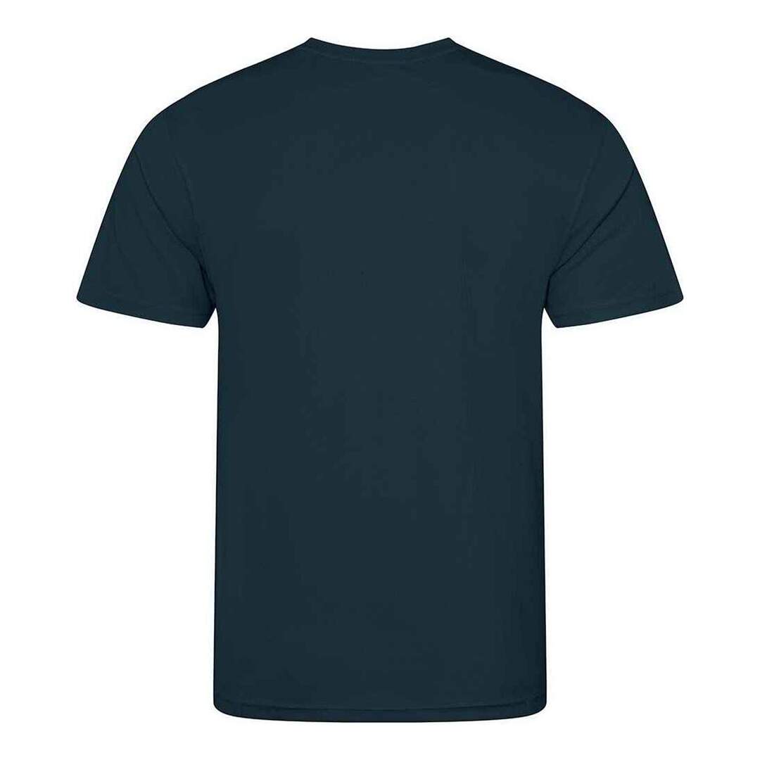 T-shirt just cool homme bleu foncé Awdis-2