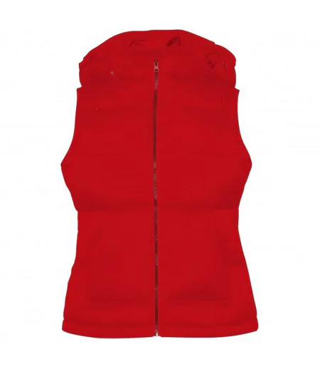 Veste Sans Manches Zen+ Femme Rouge B&C