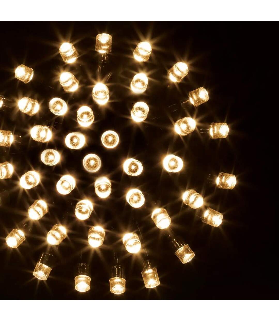 Guirlande Lumineuse Extérieur 120 LED 12m Blanc Chaud-2