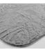 Tapis Imitation Fourrure Réglisse 60x90cm Gris-2