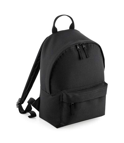 BagBase Mini Fashion Backpack (Black/Black) (One Size) - UTPC4125