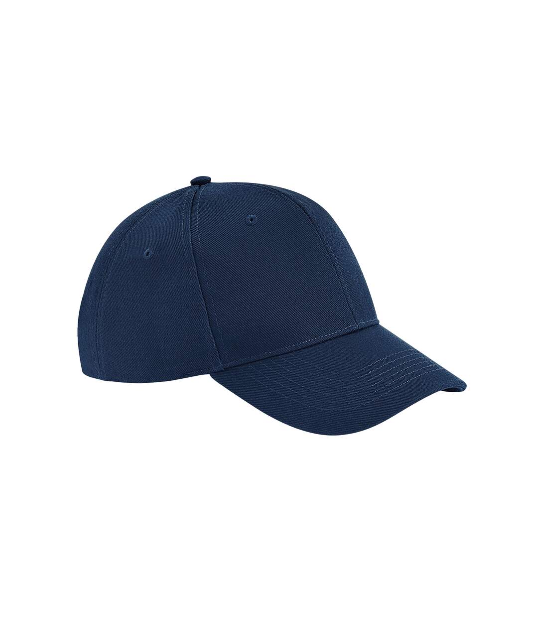 Unisex adult ultimate 6 panel cap french navy Beechfield-1