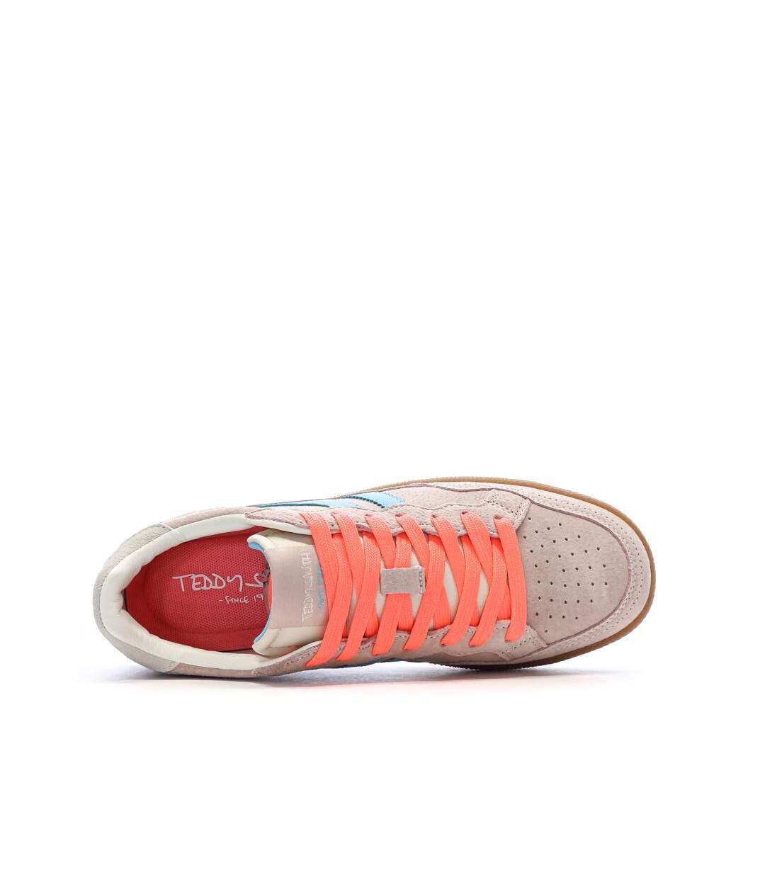 Baskets rose/bleu homme teddy smith 120596-4