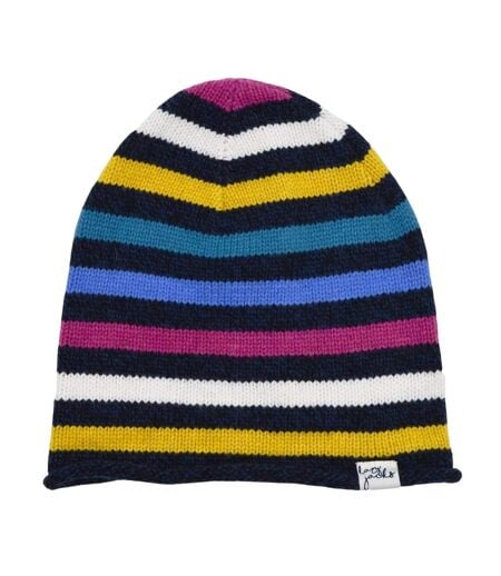 Ensemble Bonnet, Gants Et Écharpe Motif/style Contrasté Sage Femme Noir Bleu Rose Lazy Jacks