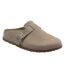 Ladies Buckle Clog Slippers Stone Closed Toe Mule UK 3-8-4