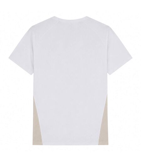 Womens/ladies Performance Running Top White Silver On