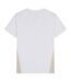 Womens/ladies Performance Running Top White Silver On-2