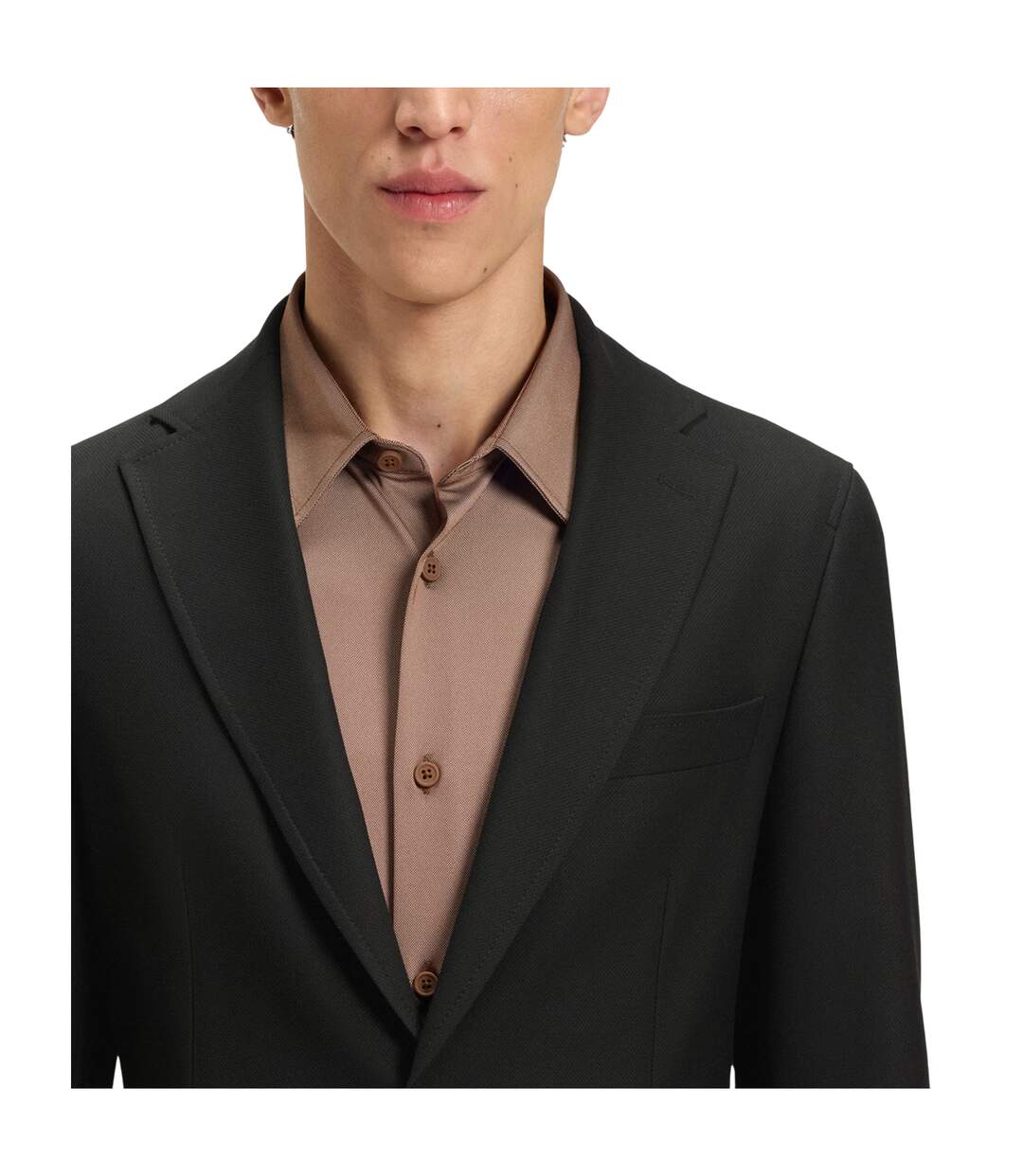 Blazer Homme Noir Boss-4