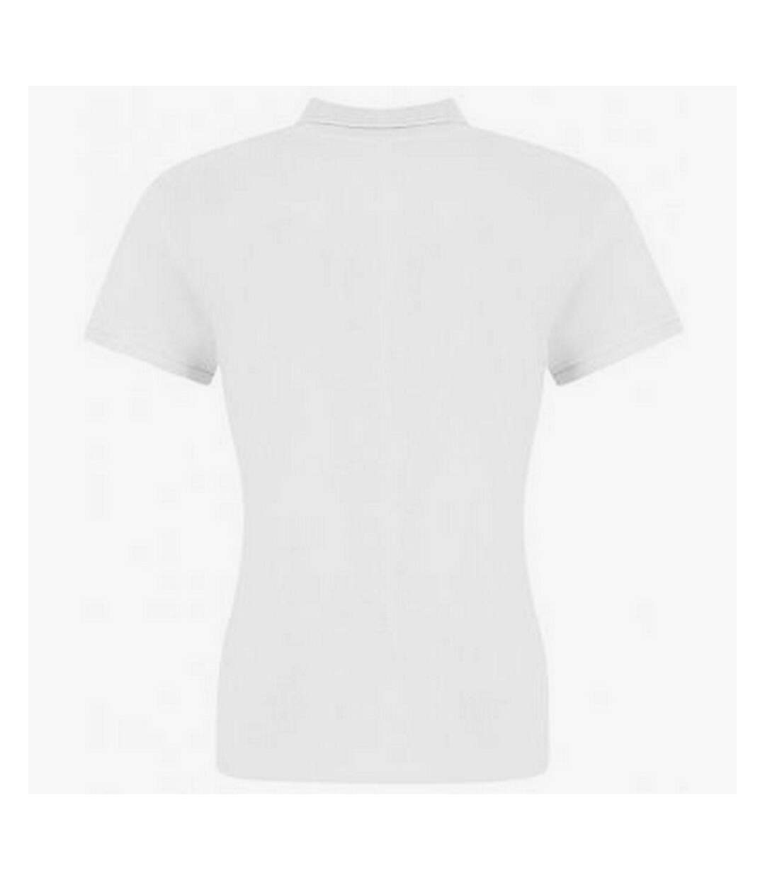 Polo piqu femme blanc Awdis-2