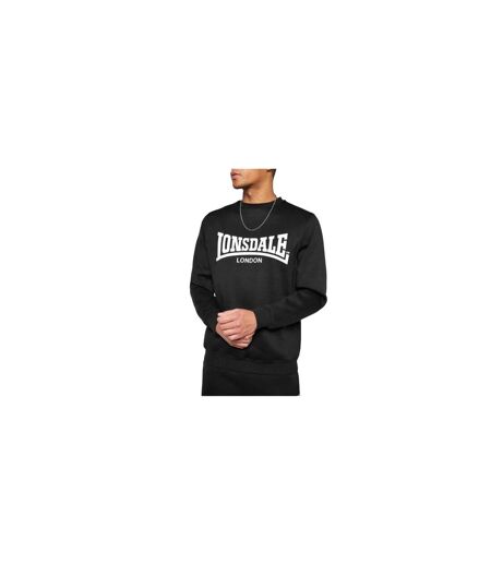 Sweat Motif/style Logo Essential Homme Noir Lonsdale