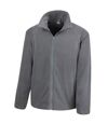 Result Core Mens Micron Anti Pill Fleece Jacket (Charcoal)