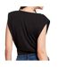 T-shirt Noir Femme Morgan Dupro - L