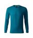 T-shirt Manches Longues Brave Homme Bleu Malfini-1