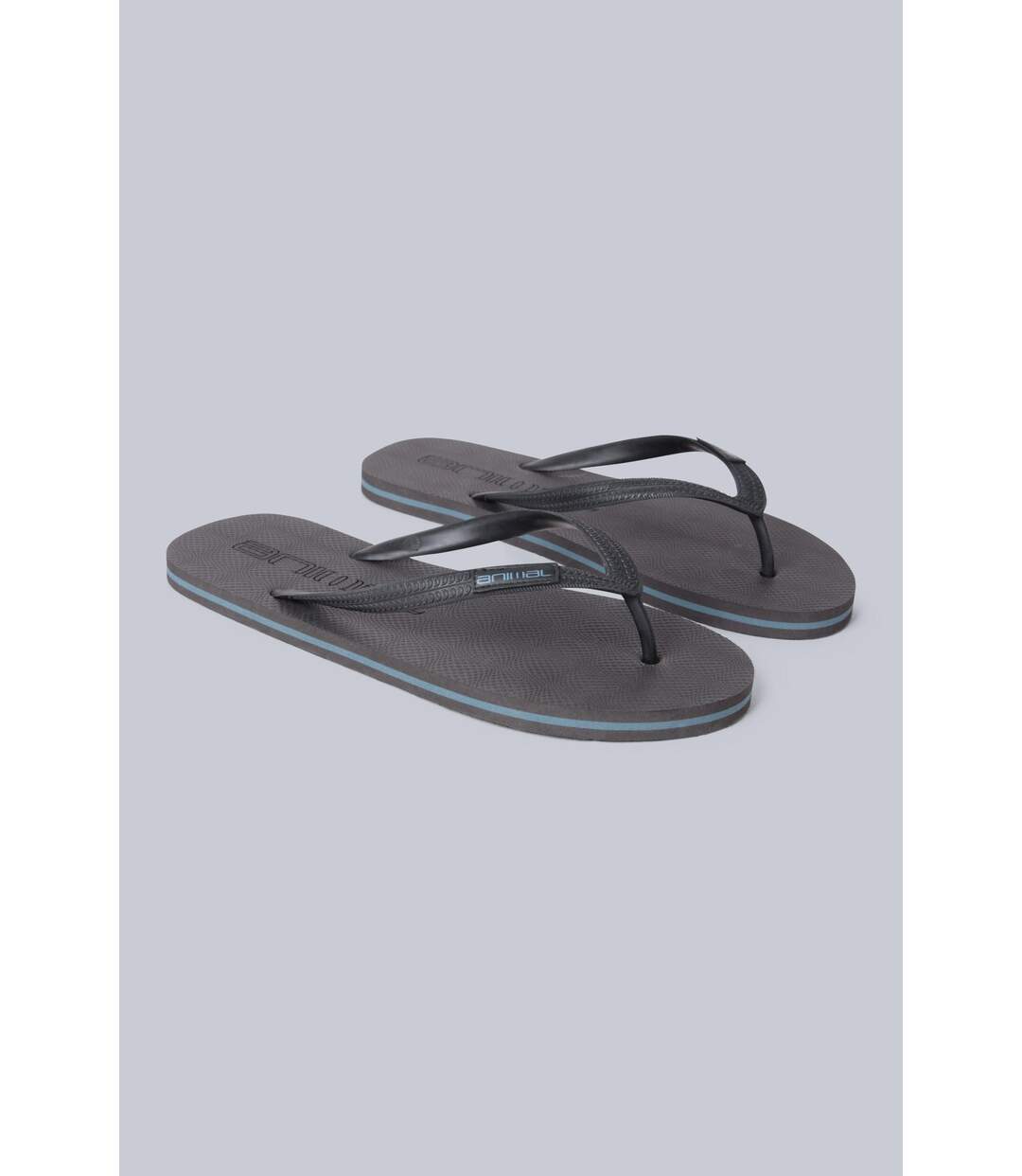 Tongs oceana homme charbon Animal-1