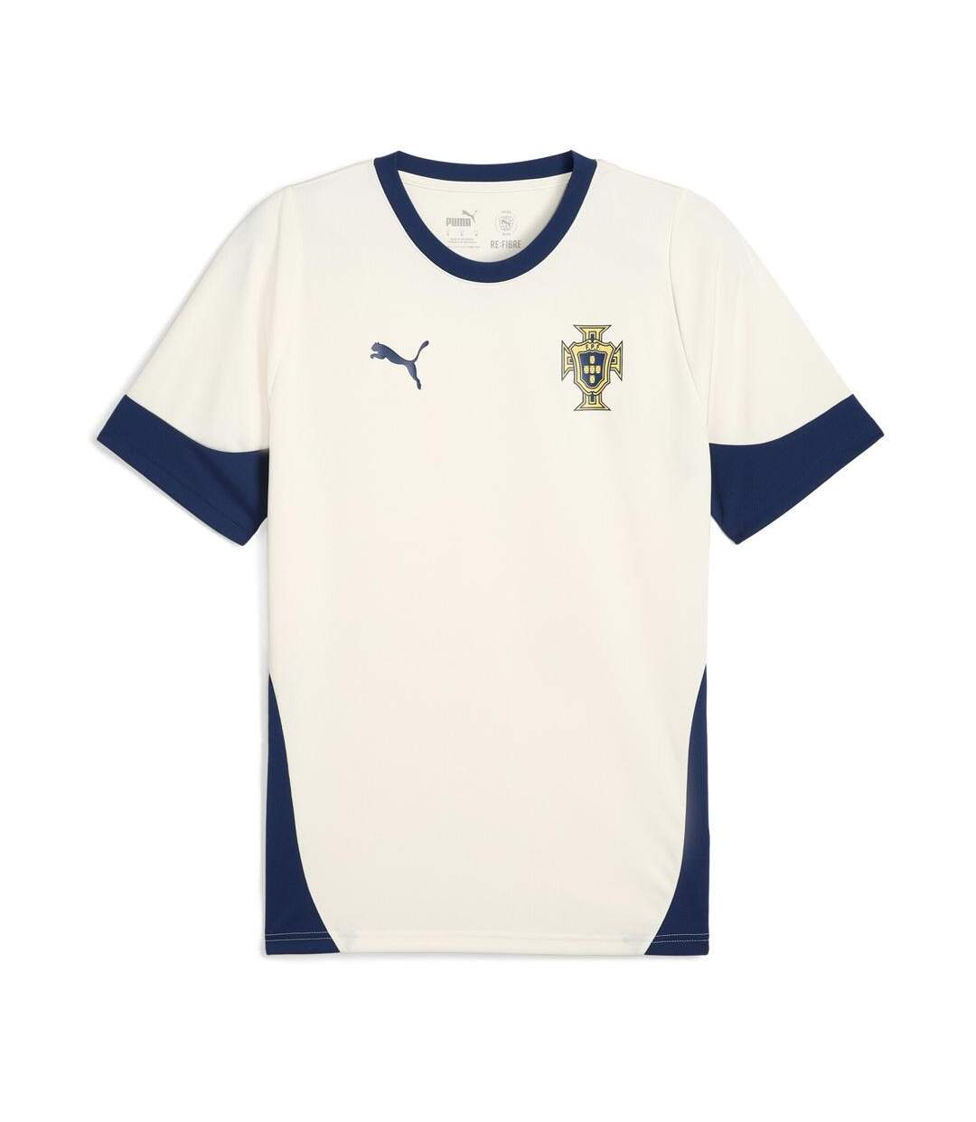 Portugal maillot training crème/marine homme puma 2025-1