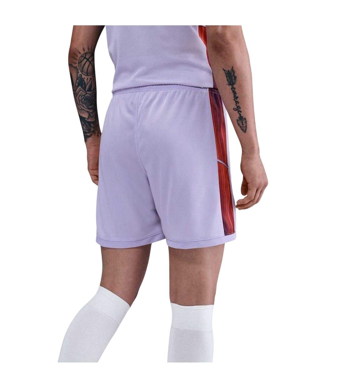 Short De Foot Motif/style Manchester United Fc Femme Bleu Clair Nike-3