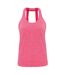 Tri Dri Womens/Ladies Double Strap Back Sleeveless Vest (Black Melange) - UTRW6238