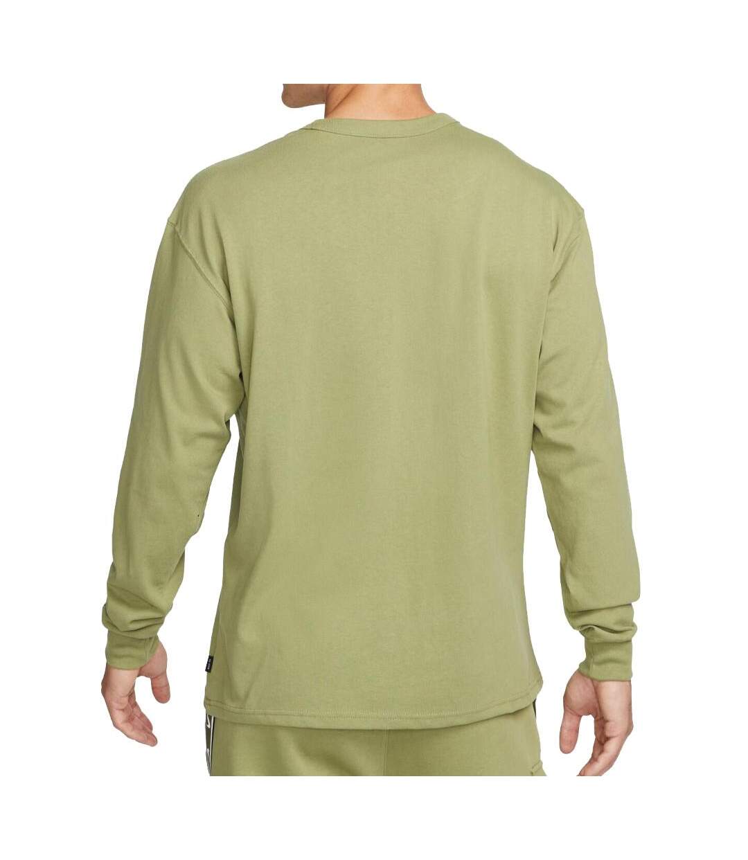 T-shirt Manches Longues Vert Homme Nike Prm - M-2