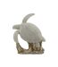 Statuette Déco Tortue Sparky 22cm Argent-1